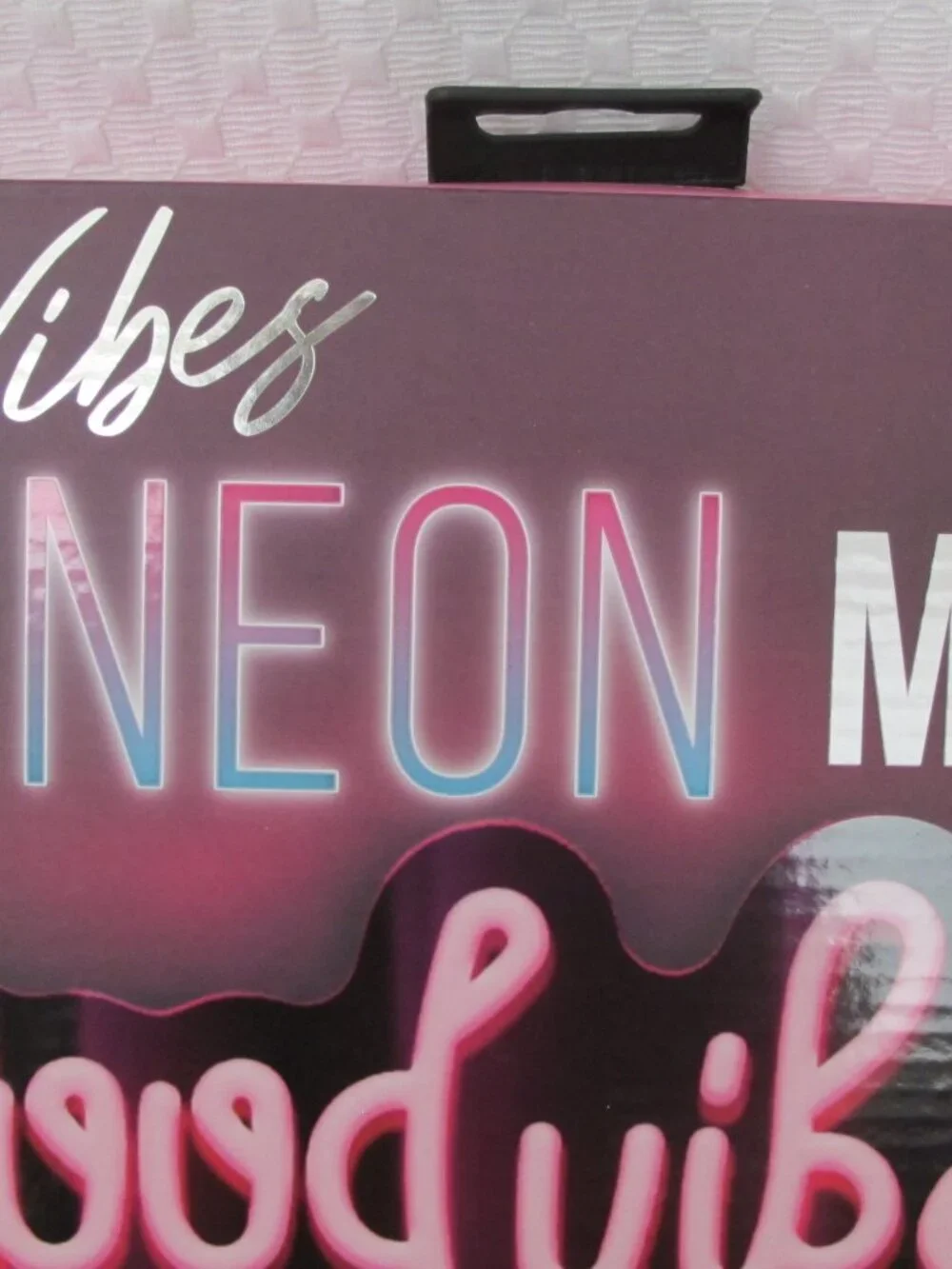 Gabba Goods Good Vibes LED Neon Mirror